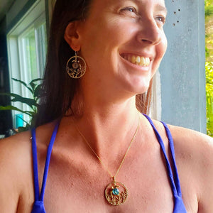 Coral Reef Pendant | The Honu Collection by Amy Wakingwolf 