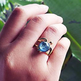 Akoni Adjustable Ring | The Honu Collection by Amy Wakingwolf 